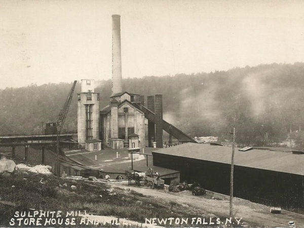 Sulphite Mill in Newton Falls