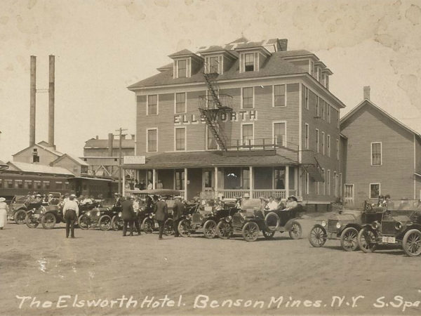 The Ellsworth Hotel in Benson Mines