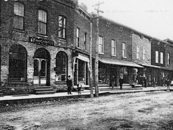 Businesses on Church Street in Hermon