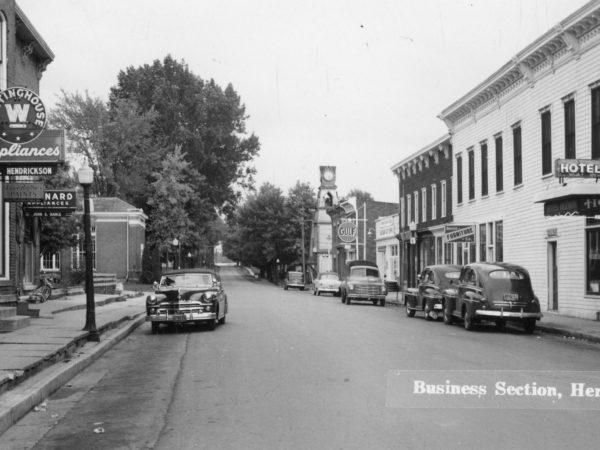 View of Church Street in Hermon