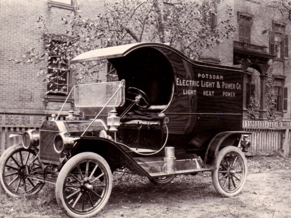 Electric Light & Power Company service truck No. 1 in Potsdam