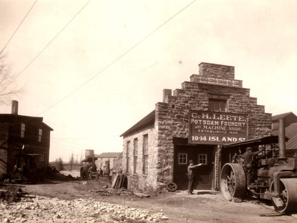 C. H. Leete Potsdam Foundry and Machine Shop on Fall Island in Potsdam