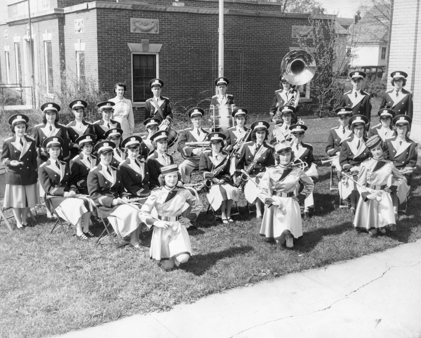 The Hammond High School Senior Band in Hammond