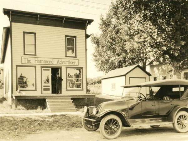 Offices of The Hammond Advertiser in Hammond