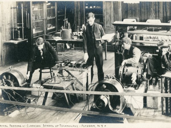 Electrical testing at Clarkson School of Technology in Potsdam