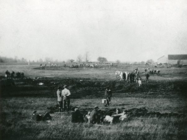 Field work at the Clarkson Estate in Potsdam