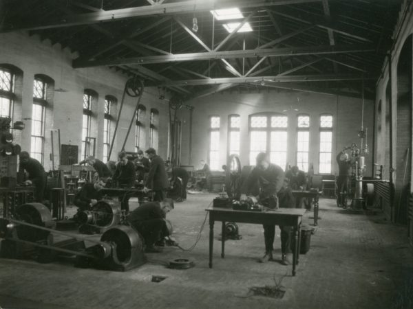 The machine shop at the Clarkson School of Technology in Potsdam