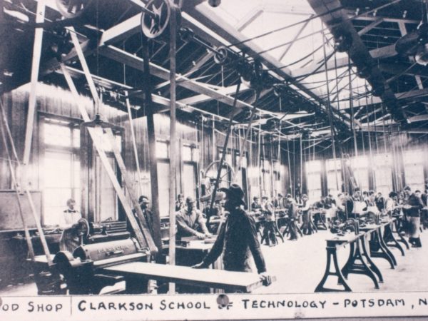 Wood shop at the Clarkson School of Technology in Potdam