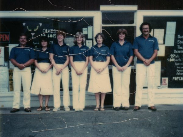 Employees of Custard's Last Stand in Long Lake