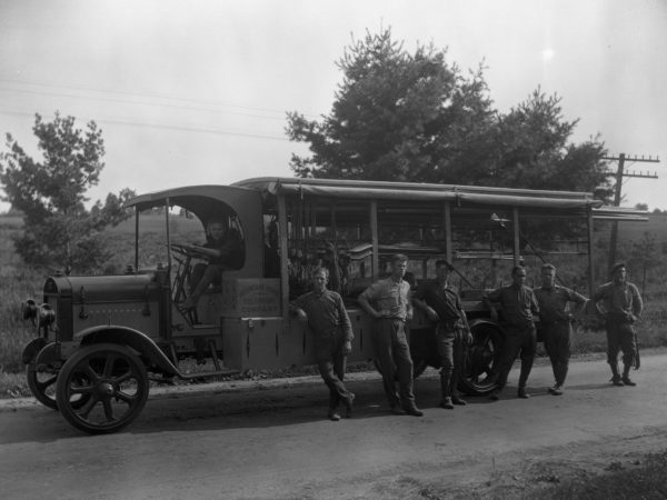 Mountain Home Telephone Company workers in Clinton County