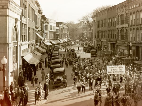 Business Parade in Plattsburgh