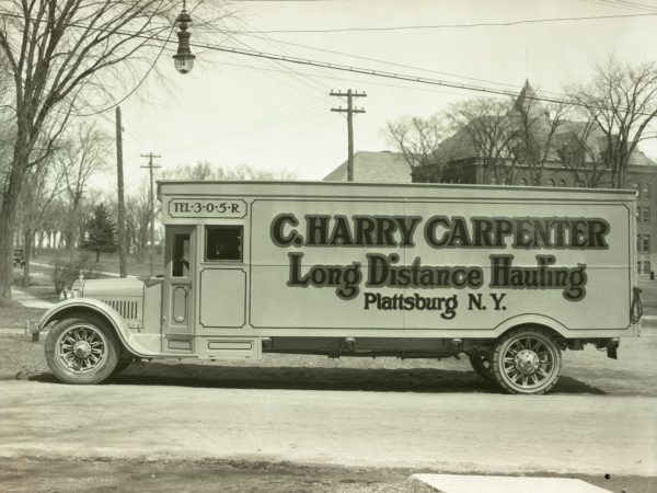 Moving Van in Plattsburgh