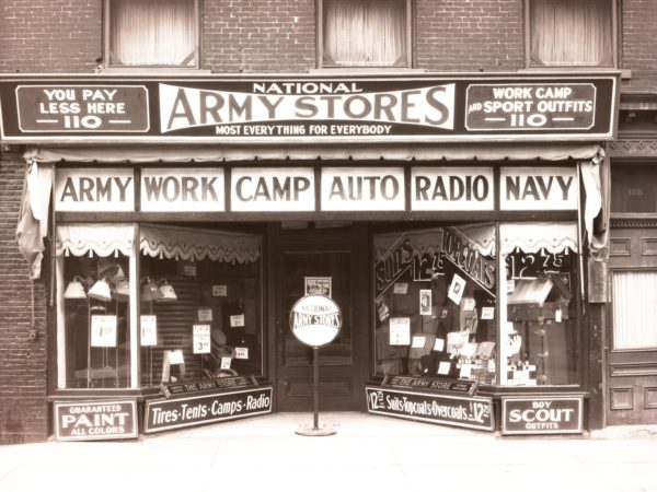 National Army Store in downtown Plattsburgh