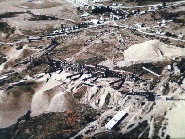 Overview of the Lion Mountain mines in Lyon Mountain
