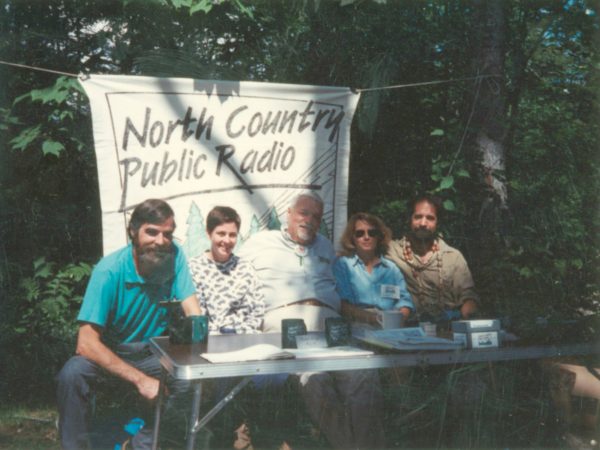 Crew of NCPR’s “Field Notes” program in the Adirondacks