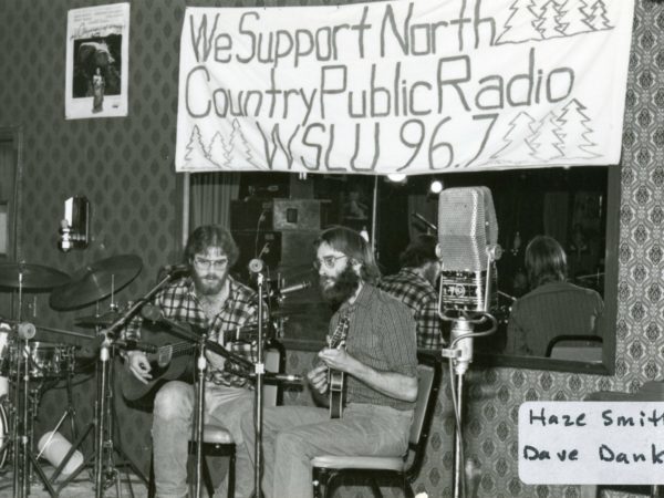 Haze Smith and Dave Danks play at NCPR fundraiser in Canton