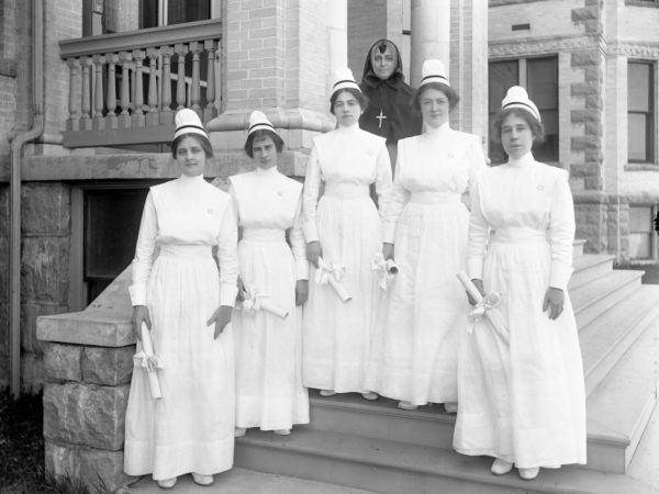 Nurses at hospital in Plattsburgh