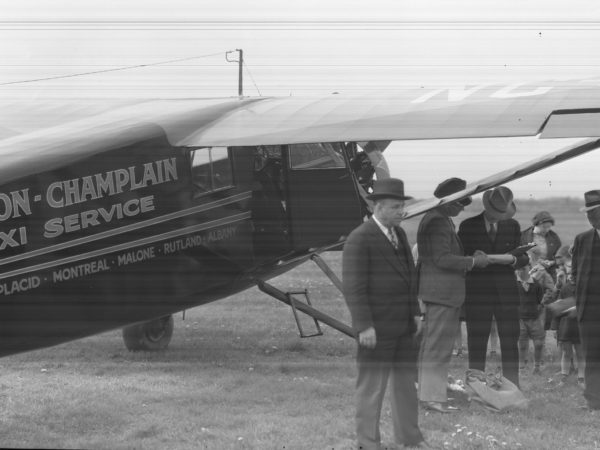 First Air Mail Service in Plattsburgh