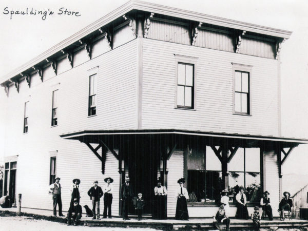 Exterior of Spaulding’s Store in Morley