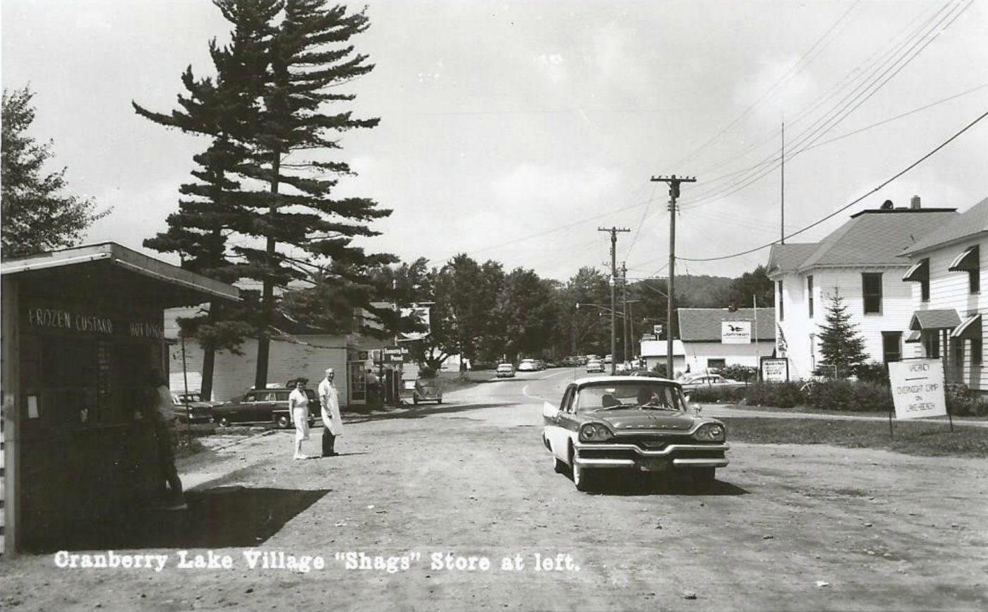 “Shags” store in Cranberry Lake