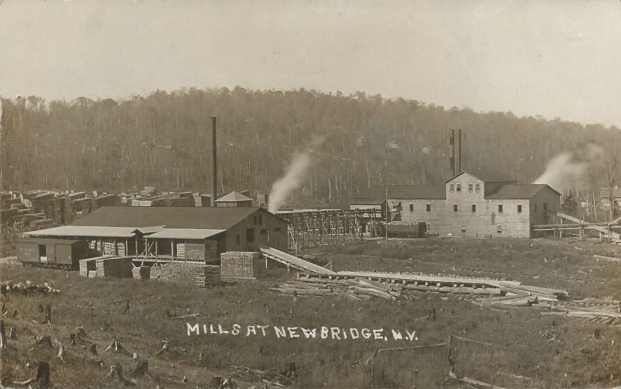 Two mills in Newbridge
