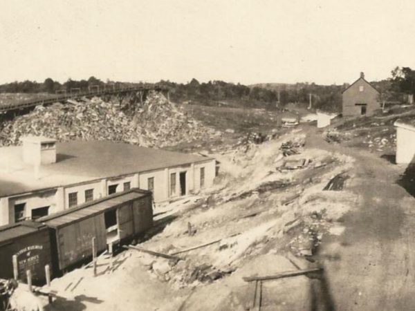 The de-inking plant in Newton Falls