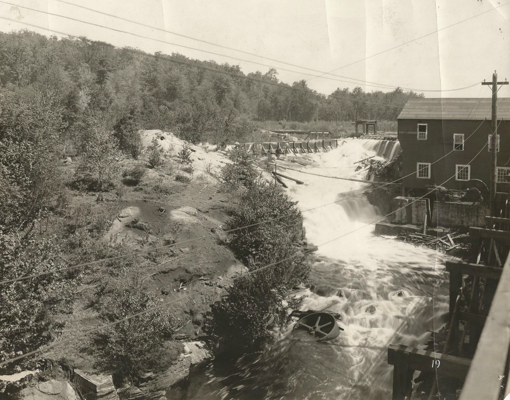Power plant in Newton Falls
