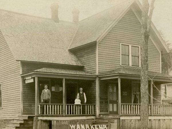 The original post office in Wanakena