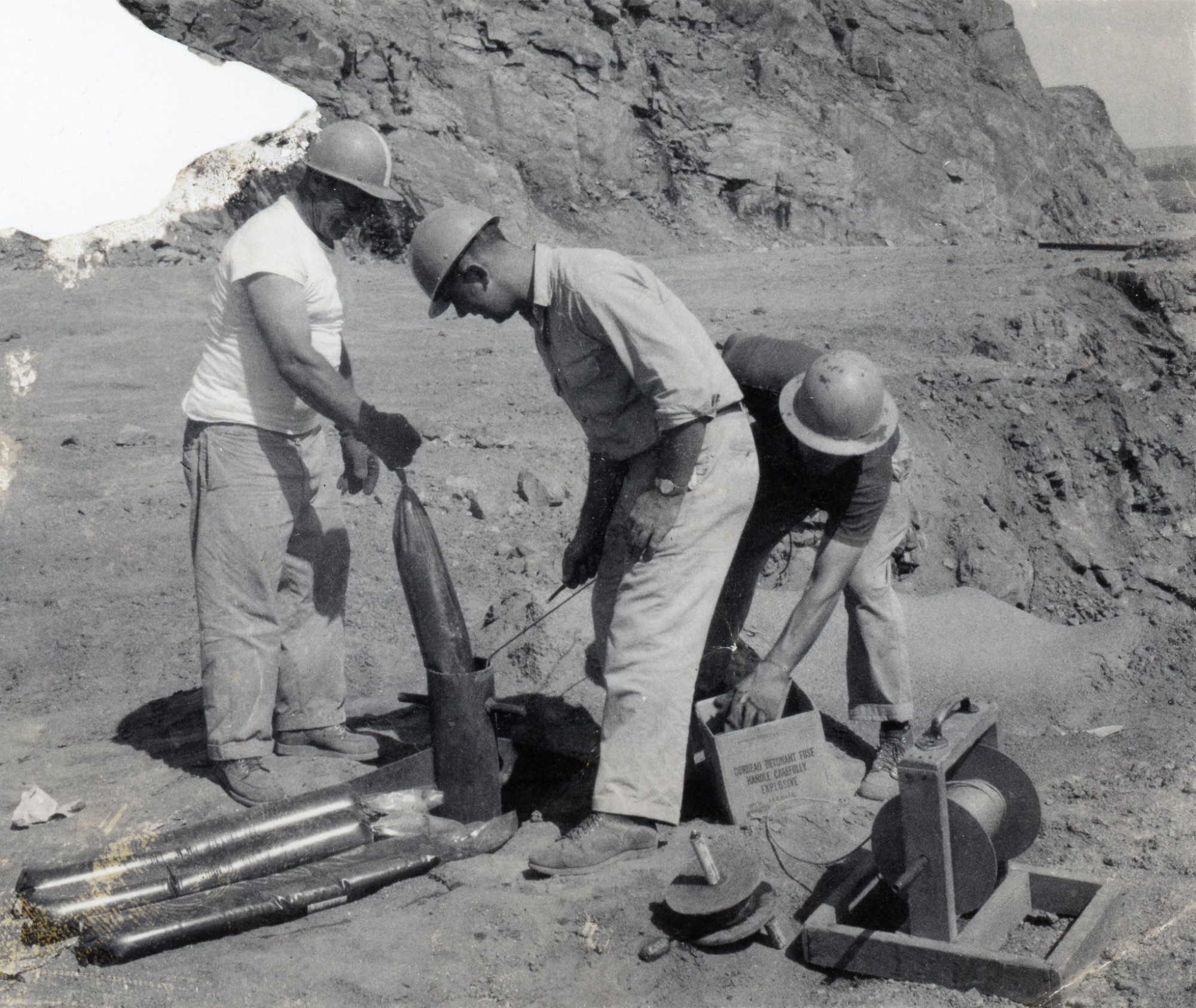 loading blast holes mining bitcoins