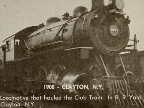 Locomotive in Clayton