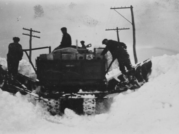 Snowplowing in Clayton