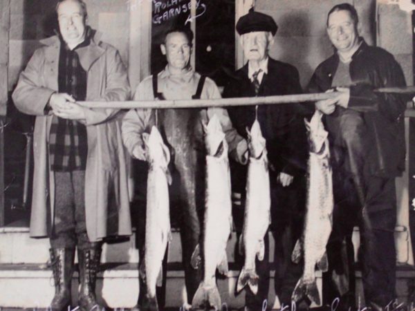 One day’s catch on the St. Lawrence River