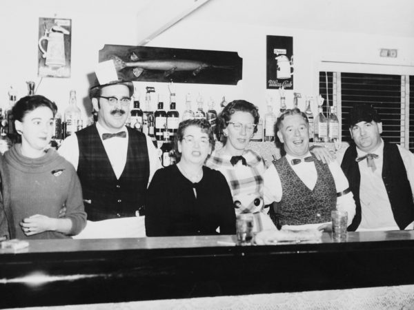 Bartenders at McCormick’s Bar in Clayton