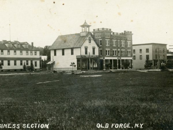 View of buildings in Old Forge