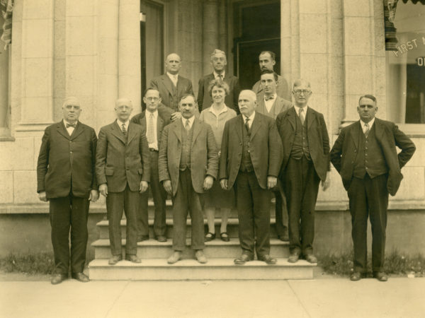 Board of directors of the First National Bank of Old Forge