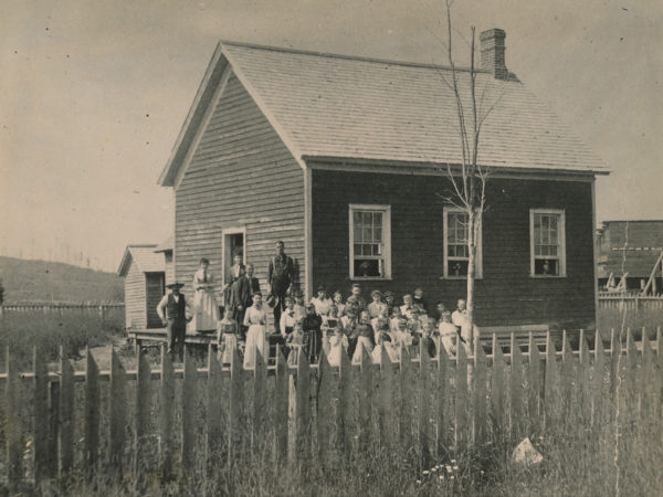 First frame school in Indian Lake