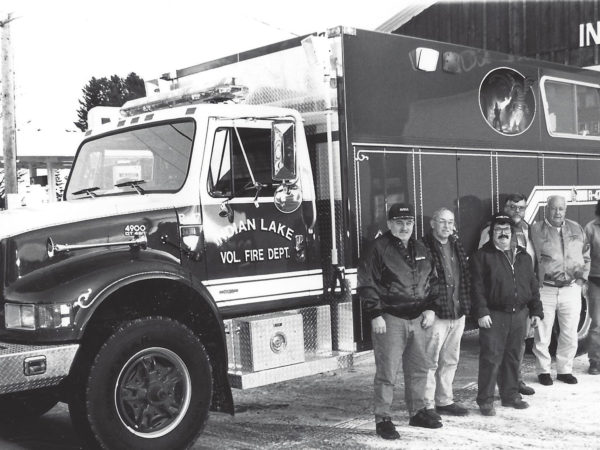 Volunteer fire department in Indian Lake