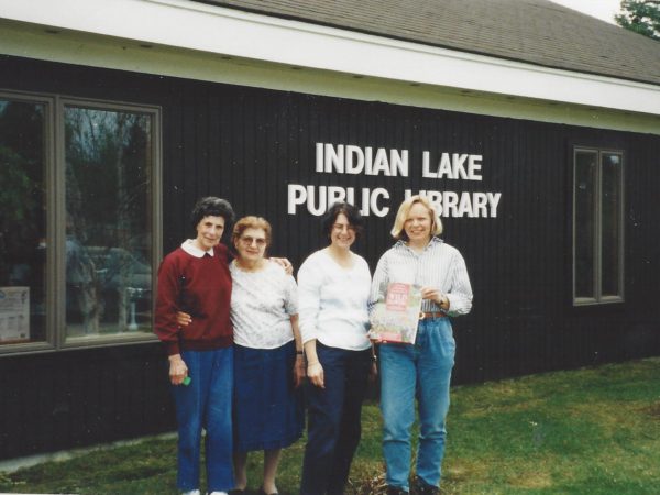 Employees at the Indian Lake Public Library