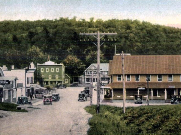 The town of Inlet in 1925