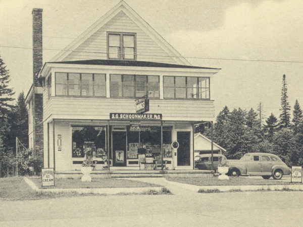 Schoonmaker’s Drug Store in Speculator