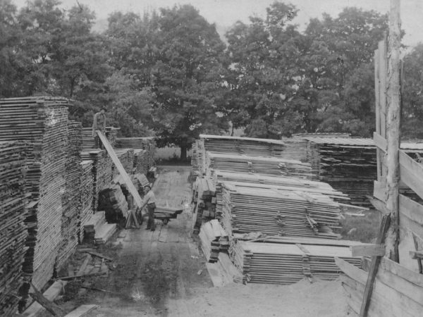 Sawmill at Deerfield Front in Long Lake