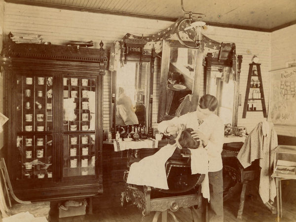 The Altamont Hotel Barber Shop in Tupper Lake