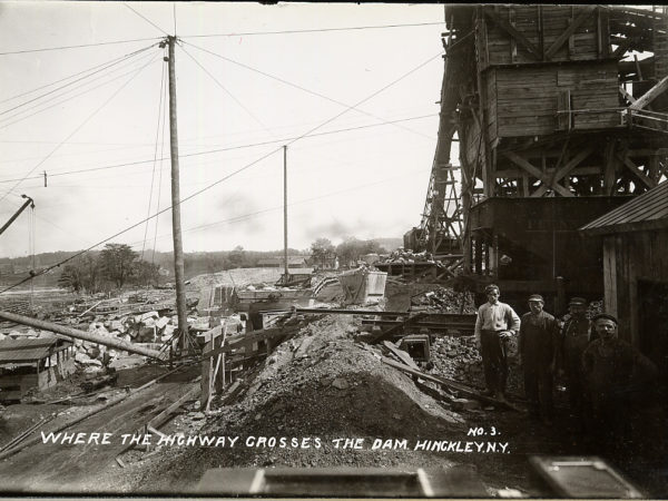 Construction of the Hinckley Reservoir in Hinckley