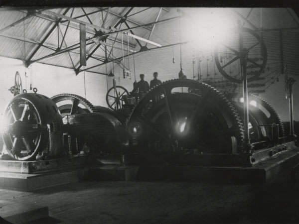 A & B Shaft Surface Hoist at the Republic Steel Corporation’s plant in Mineville