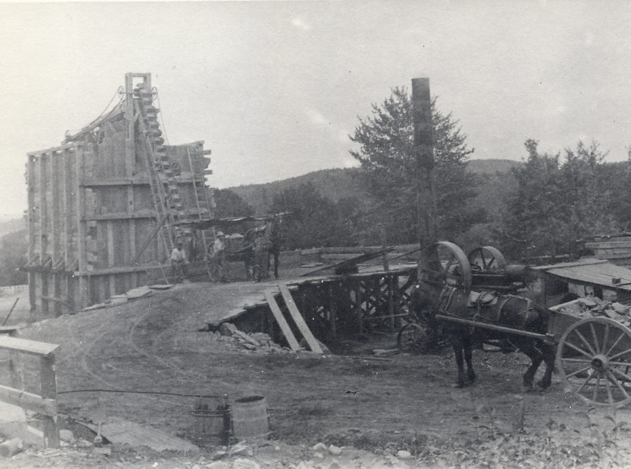 mining at Barton Mines in North River