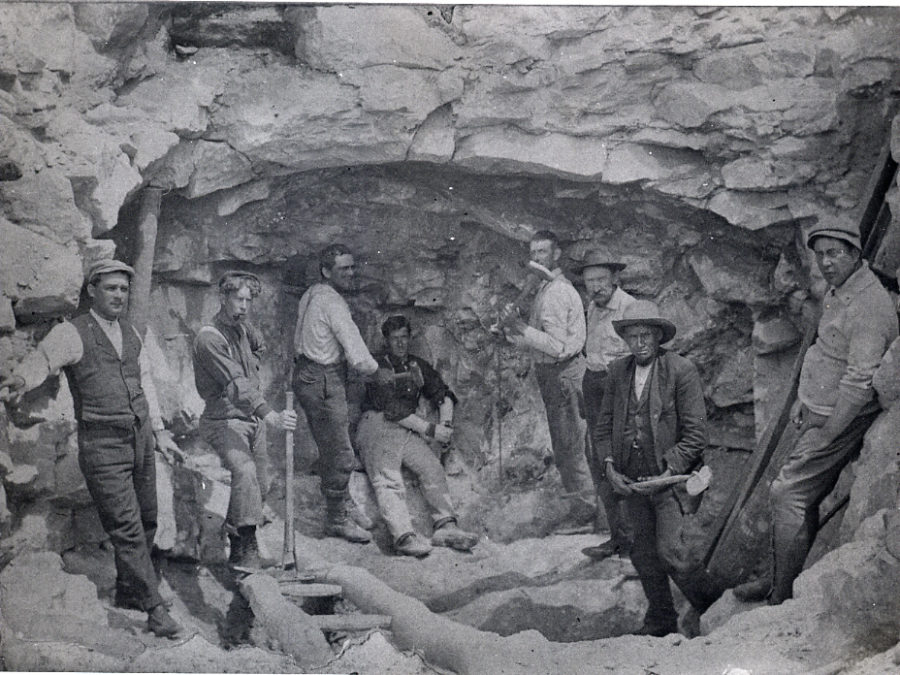 mining at Barton Mines in North River