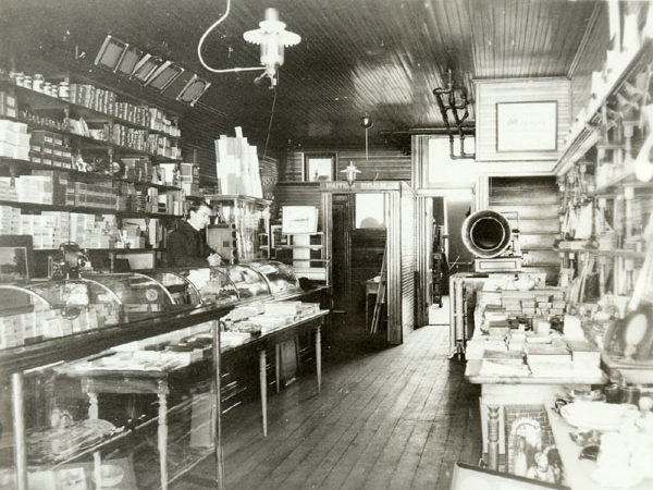 Inside Cheeseman’s Store in Lake Placid