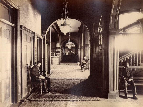 Interior of the Hotel Champlain in Plattsburgh