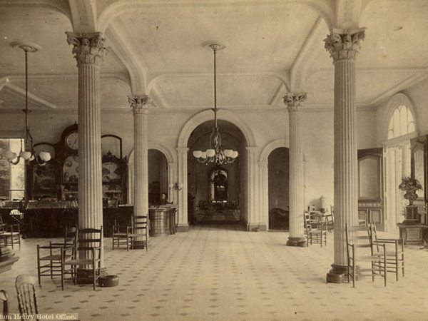 Inside the Fort William Henry Hotel in Lake George