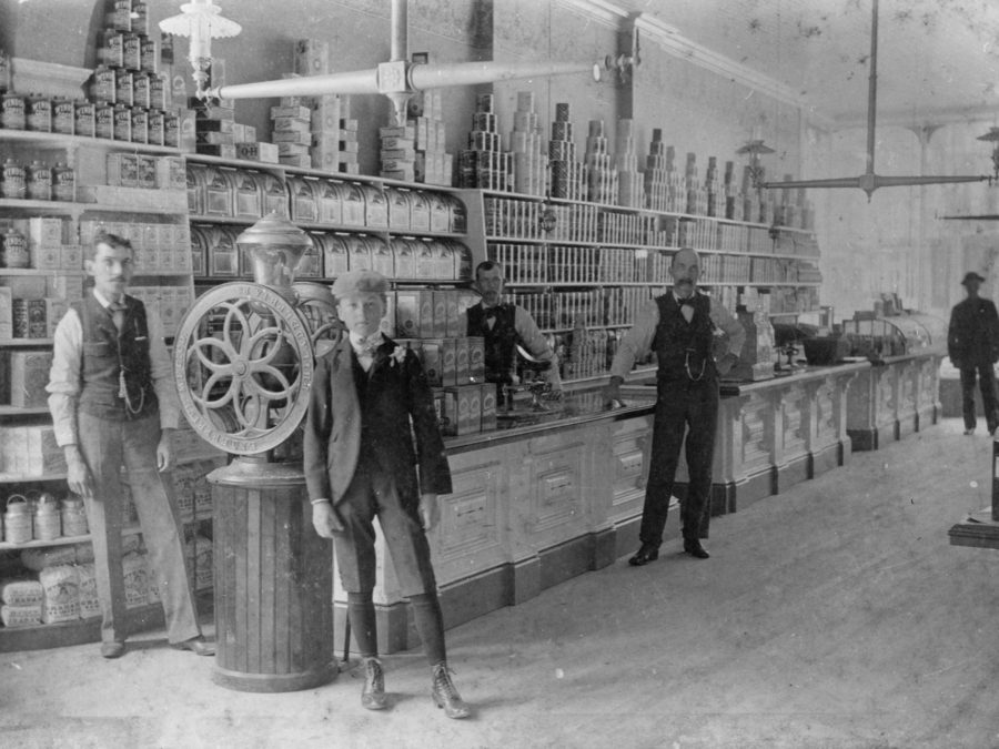 Businesses in downtown Glens Falls